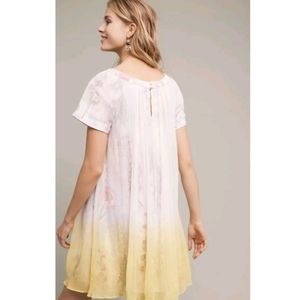 NEW Anthropologie Chroma Ombre Floral Mini